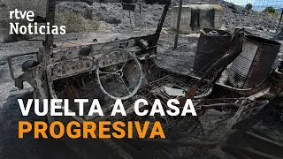 ALMERÍA WILDFIRE | RESIDENTS of the AFFECTED AREA begin RETURNING to their HOMES | RTVE News