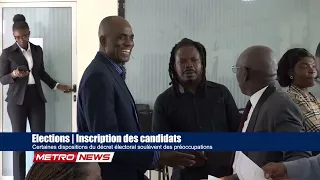 Inscription des candidats, Certaines dispositions du décret électoral soulèvent des préoccupations