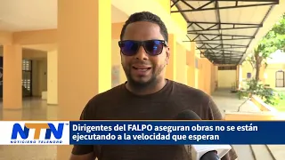 01 FALPO leaders state projects are not progressing at the expected pace