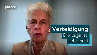 phoenix tagesgespräch mit Marie-Agnes Strack-Zimmermann zur Sicherheitslage | 02.09.26