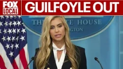Press Secretary Katie Zacharia fields questions on Kimberly Guilfoyle resignation