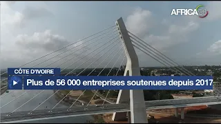Côte d'Ivoire : plus de 56 000 entreprises soutenues depuis 2017
