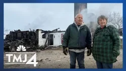 Sheboygan County couple loses barn, equipment and chickens in early morning fire