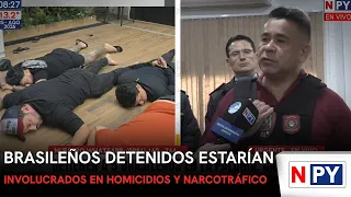 Brazilians arrested allegedly involved in homicides and drug trafficking