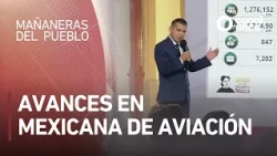 Las mañaneras del pueblo - Avances en Mexicana de Aviación (08/10/2026)