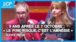 October 7th, one year later: Caroline Yadan questions Aurore Bergé on antisemitism