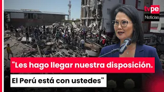 President Keiko Fujimori expresses solidarity with Colombia following 7.4 magnitude earthquake
