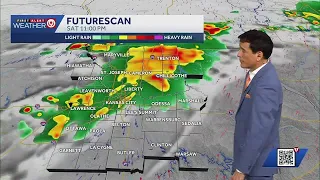 Storm Tonight, Cooler Air Sunday