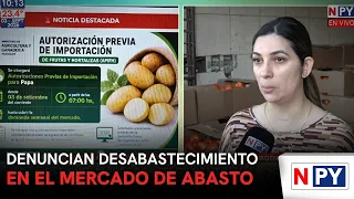 Shortages reported at the Abasto market