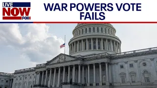 Senate fails to advance war powers resolution