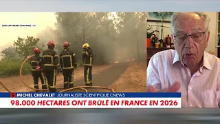 Michel Chevalet: "Wildfires in France are megafires"