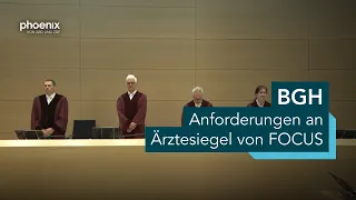 BGH: Strenge Anforderungen an Ärztesiegel von FOCUS