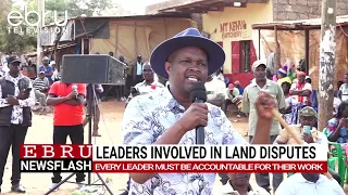 Mwea Settlement Scheme Residents Accuse Politicians of Fueling Land Dispute. #ebrunews