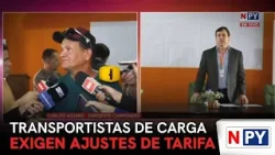 Camioneros exigen ajustes de la tarifa