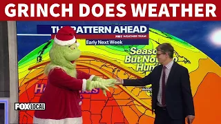 Christmas in July: The Grinch does the weather!