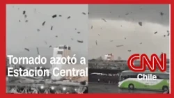 Balance tras intensa tormenta que afectó a Santiago