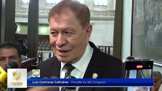 Declaraciones del Pdte. Luis Contreras sobre temas de interés nacional. 17-9-2026