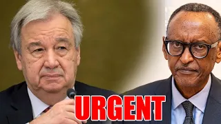 URGENT - PAUL KAGAME IN DANGER SOMALIA ANNOUNCES END OF COLLABORATION AND THE UN TIGHTENS THE SCREWS