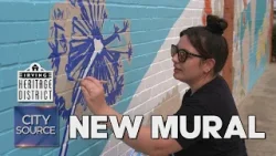 ?️ New Mural is Blooming in the Heritage District ? ?️ New Mural is Blooming in the Heritage District ?