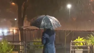 Intensas lluvias se registran sobre Asunción