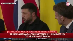 ? TENSIÓN DIPLOMÁTICA | Trump amenaza con cortar armas a Ucrania