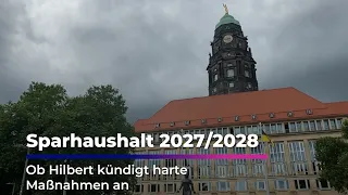 Dresden Facing Austerity Budget | Hilbert Announces Cuts