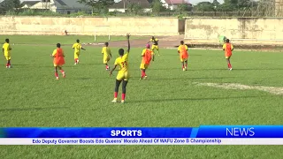 Edo Deputy Governor Boosts Edo Queens' Morale Ahead Of WAFU Zone B Championship