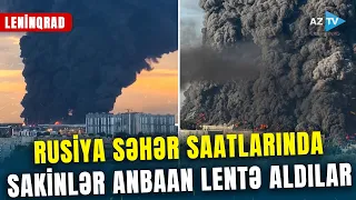 Ukrayna dronları Sankt-Peterburq SƏMASINDA - Müharibə Rusiyanın dərinliklərində hiss edilir