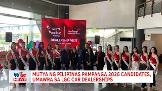 Mutya ng Pilipinas Pampanga 2026 candidates, umawra sa LGC car dealerships | CLTV36 News Clip