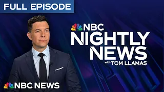 NBC Nightly News with Tom Llamas Full Episode - Aug. 3