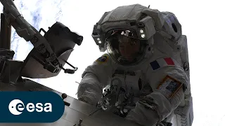 Countdown to Sophie Adenot's third spacewalk