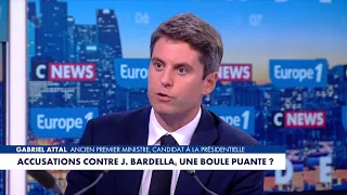 Gabriel Attal : «Ce sont des propos graves et choquants»