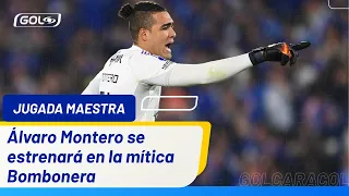 Álvaro Montero, called up by Boca Juniors for the Sudamericana 🔵🟡
