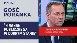 Zbigniew Konwiński: Public finances are in good shape | MORNING GUEST