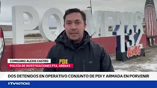 Joint operation between Navy and PDI ends with two arrests in Tierra del Fuego