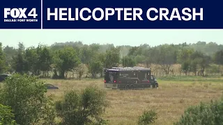 Military helicopter crashes in Central Texas