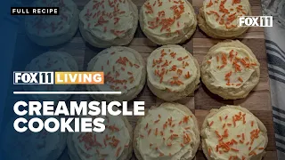 Creamsicle Cookies; Dessert recipe from FOX 11 Living
