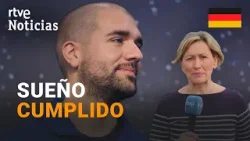 Se GRADÚA el ASTRONAUTA ESPAÑOL PABLO ÁLVAREZ en la AGENCIA EUROPEA del ESPACIO | RTVE Noticias