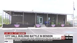 Benson City Council approval of building donation draws backlash