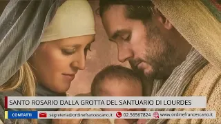 Il Santo Rosario di Lourdes di oggi, Lunedì 10 Novembre 2025, Misteri della Gioia