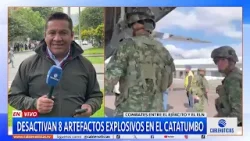 Ejército encuentra y desactiva varios artefactos explosivos en municipios del Catatumbo Ejército encuentra y desactiva varios artefactos explosivos en municipios del Catatumbo