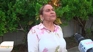 Gobernadora Xiomara Cortés pide paciencia por trabajos de asfaltado en Carmen Añil