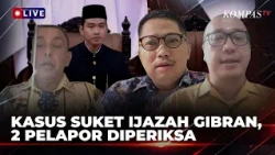 Gibran's Diploma Case Complaint Processed, 2 Complainants Questioned | SAPA PAGI