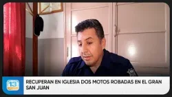 Recuperan en Iglesia dos motos robadas en el Gran San Juan