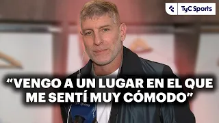 PALERMO on TyC SPORTS upon his RETURN to PLATENSE: "WE CAN'T THINK ABOUT THE CUP BEFORE THE TOURN...