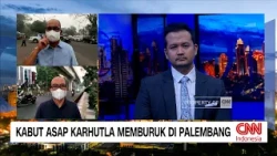 Kabut Asap Karhutla Memburuk di Palembang