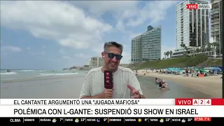 🔴 CONTROVERSY WITH L-GANTE: HE CANCELLED HIS SHOW IN ISRAEL