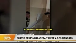 Al Día con Willax - ENE 19 - SUJETO DESATA BALACERA Y HIERE A DOS MENORES | Willax