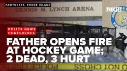 Father dressed in female clothing allegedly targets family members in Rhode Island ice rink shooting