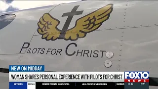 Woman flown for cancer treatment now helps raise funds for the Pilots for Christ organization